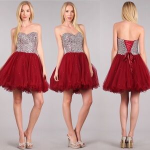 MY Fashion 1726 Burgundy